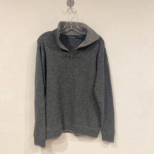 Irelandseye Wool Quarter Zip Sweater Size Medium EUC